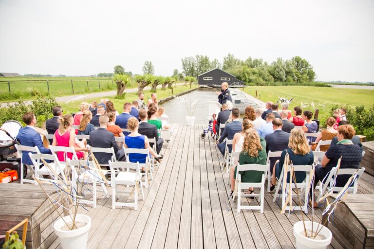 Foto ceremonie overzicht